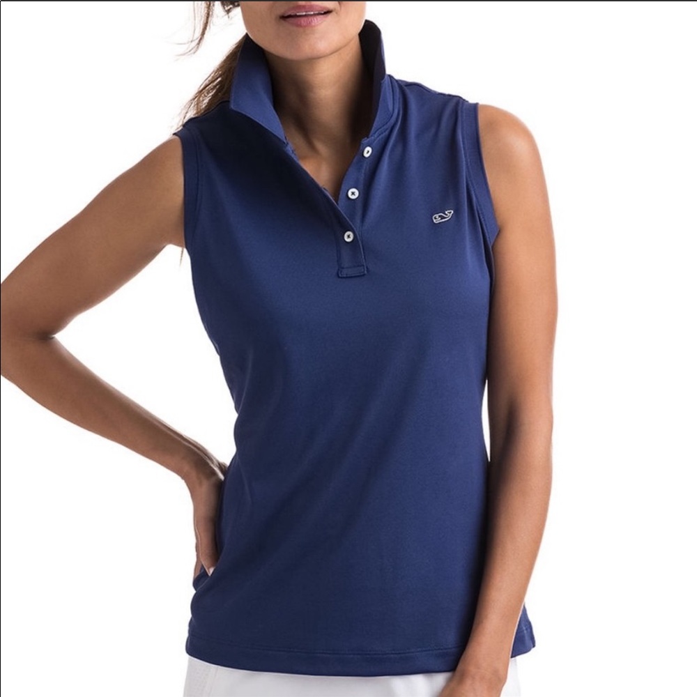 NWT Vineyard Vines Performance Pique Sleeveless S